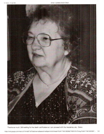 LaVeeta D. Olson Obituary